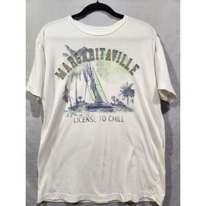 Margaritaville Shirt License To Chill Jimmy Buffett Island Vibes Sz‎ Medium